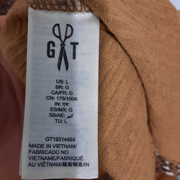 Goodthreads Leopard Print Dress with Ruffled Sleeves - Picture 6 of 6